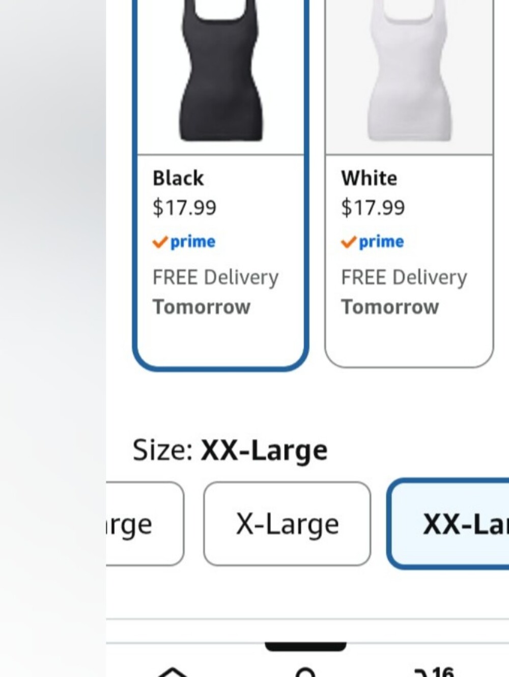 Women's Black Compression Tank